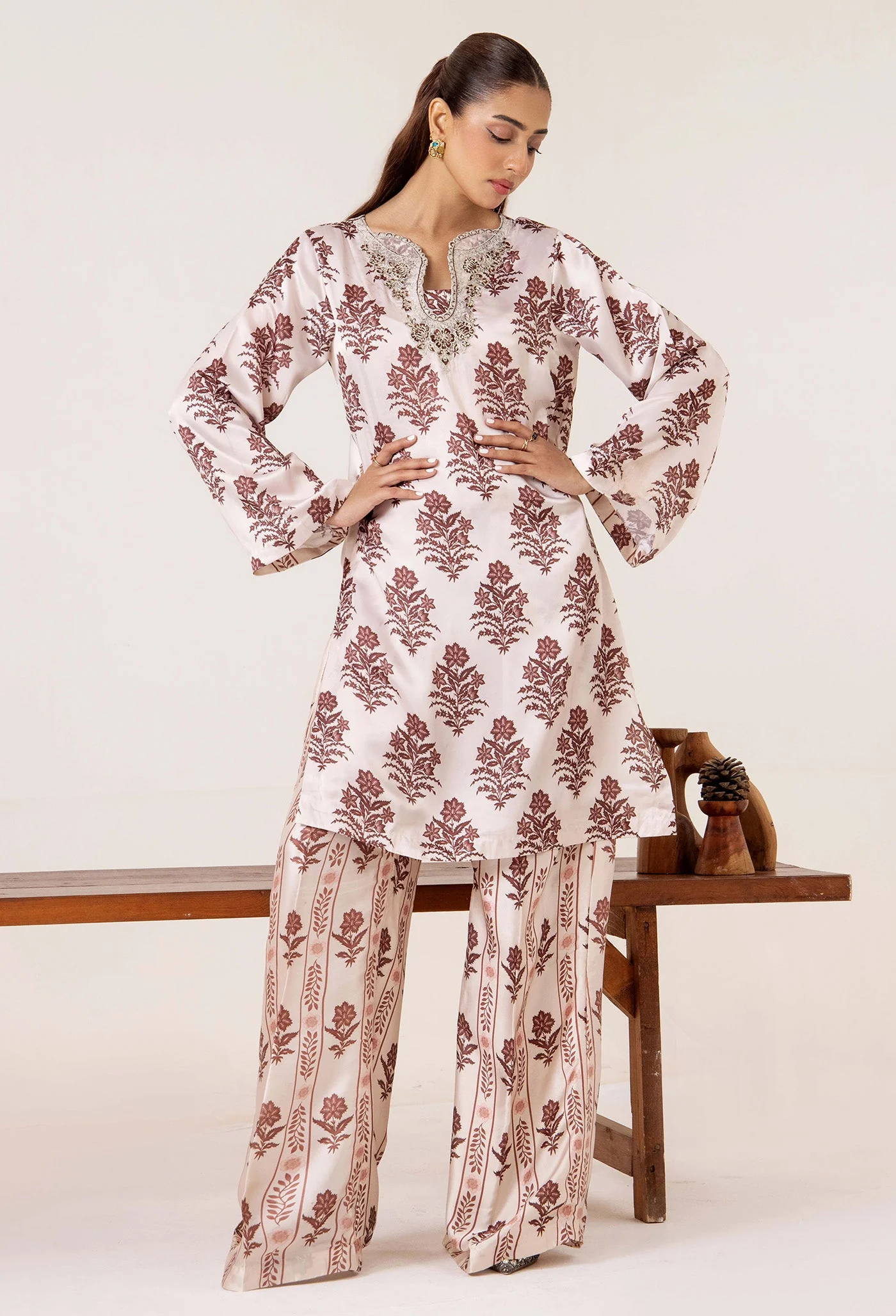 Adan Libas 2-Pc Emb Silk 7635 Silk Collection 2025