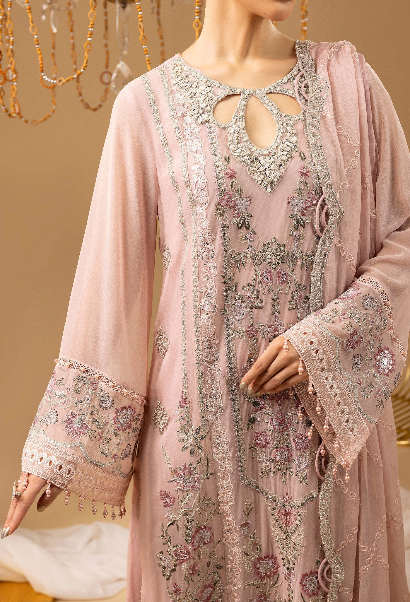 Adan Libas Chiffon 7580 Chiffon 2025 - Image 2
