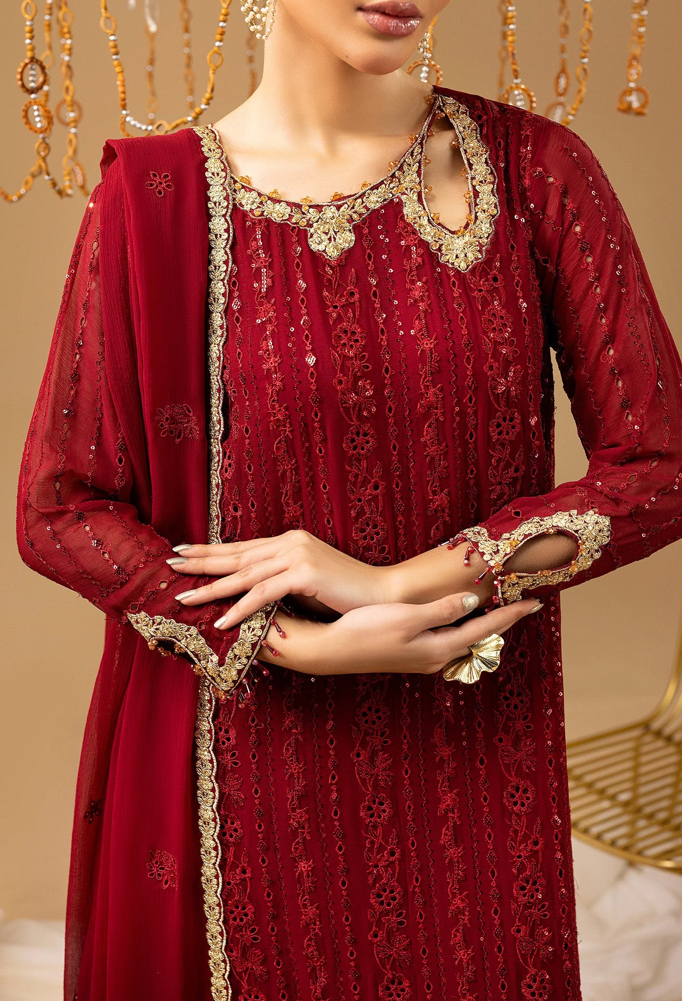 Adan Libas Chiffon 7583 Chiffon 2025 - Image 2