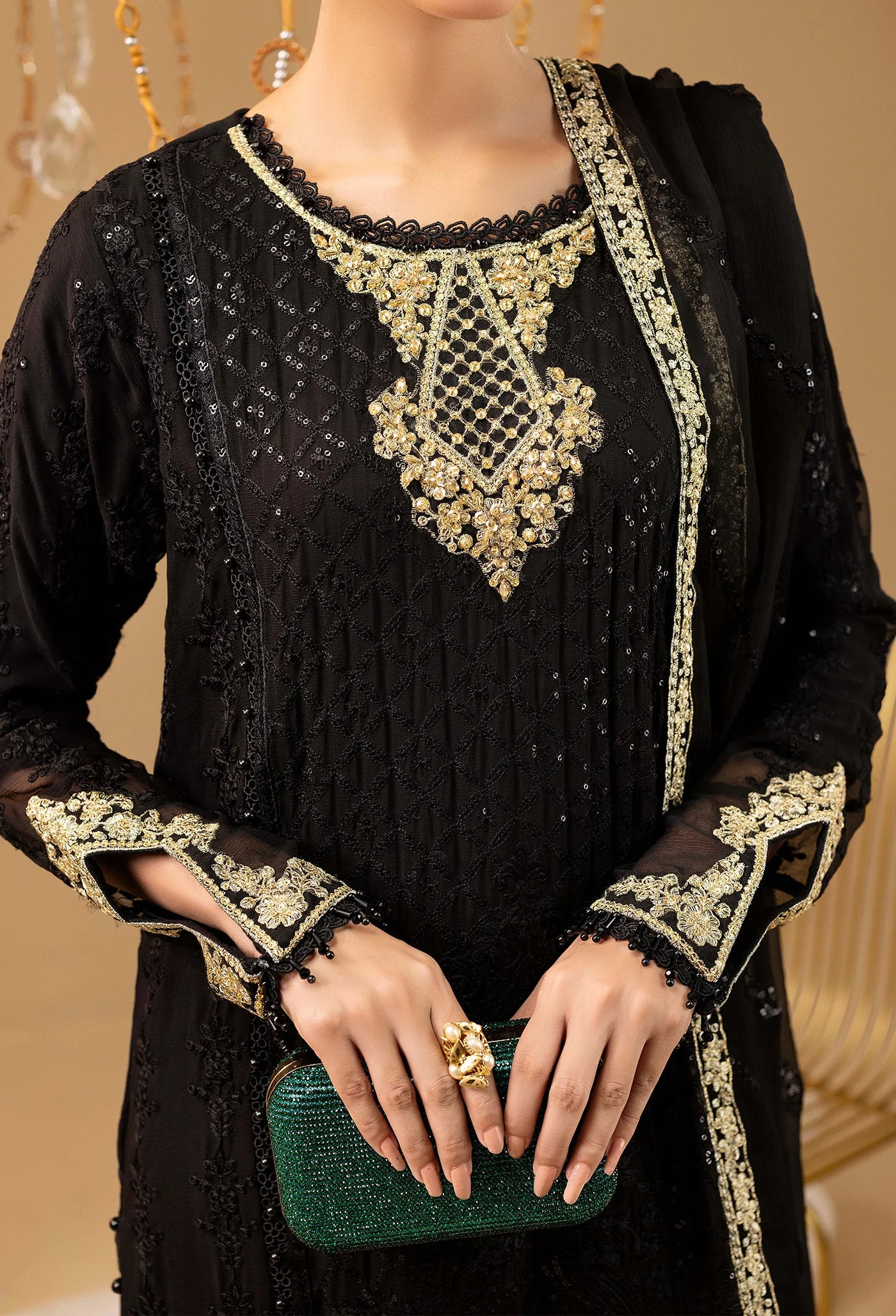 Adan Libas Chiffon 7584 Chiffon 2025 - Image 2