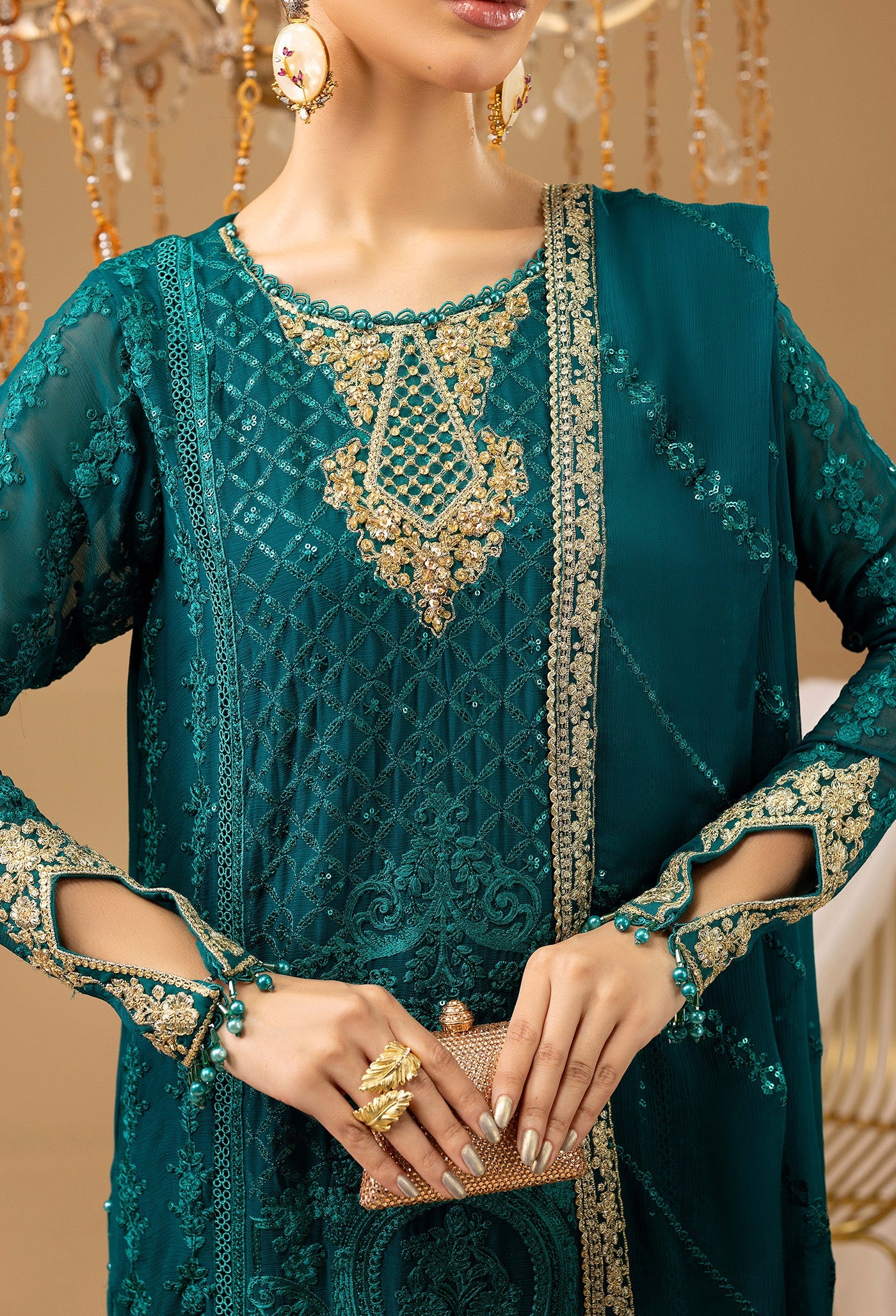 Adan Libas Chiffon 7585 Chiffon 2025 - Image 2