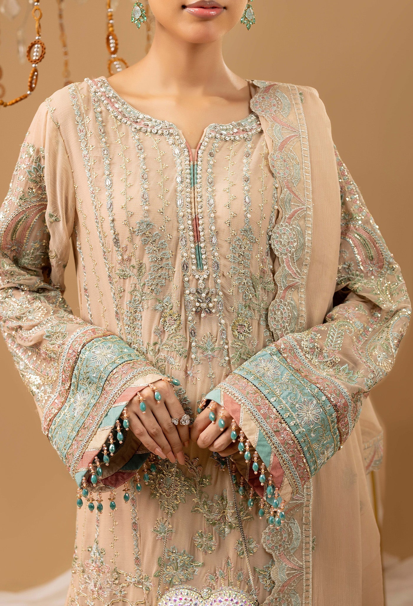 Adan Libas Chiffon 7586 Chiffon 2025 - Image 2