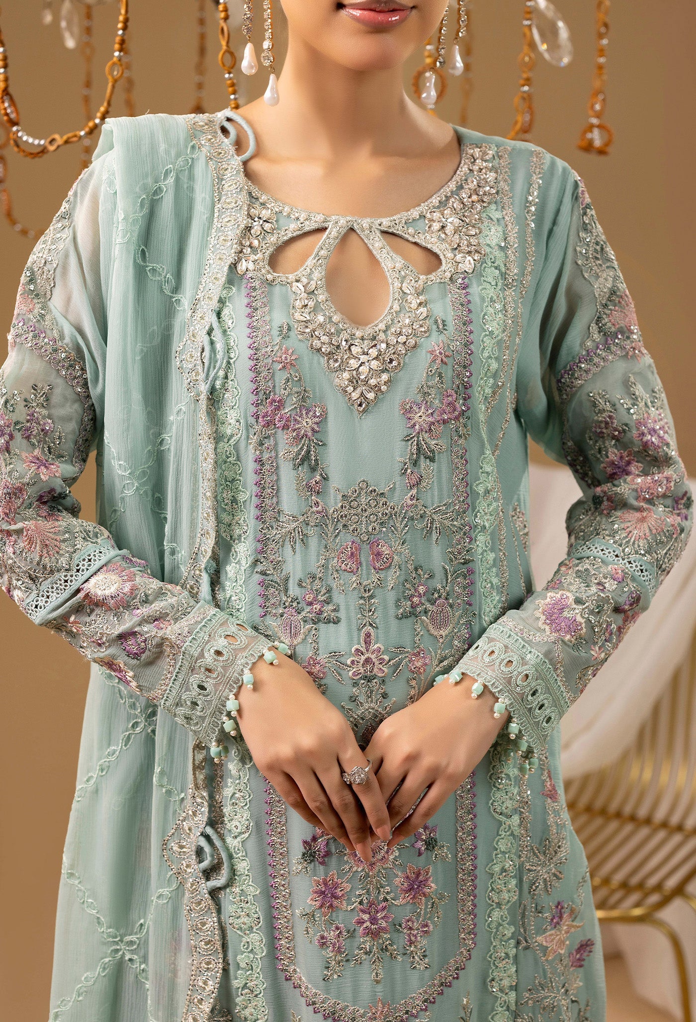 Adan Libas Chiffon 7587 Chiffon 2025 - Image 2
