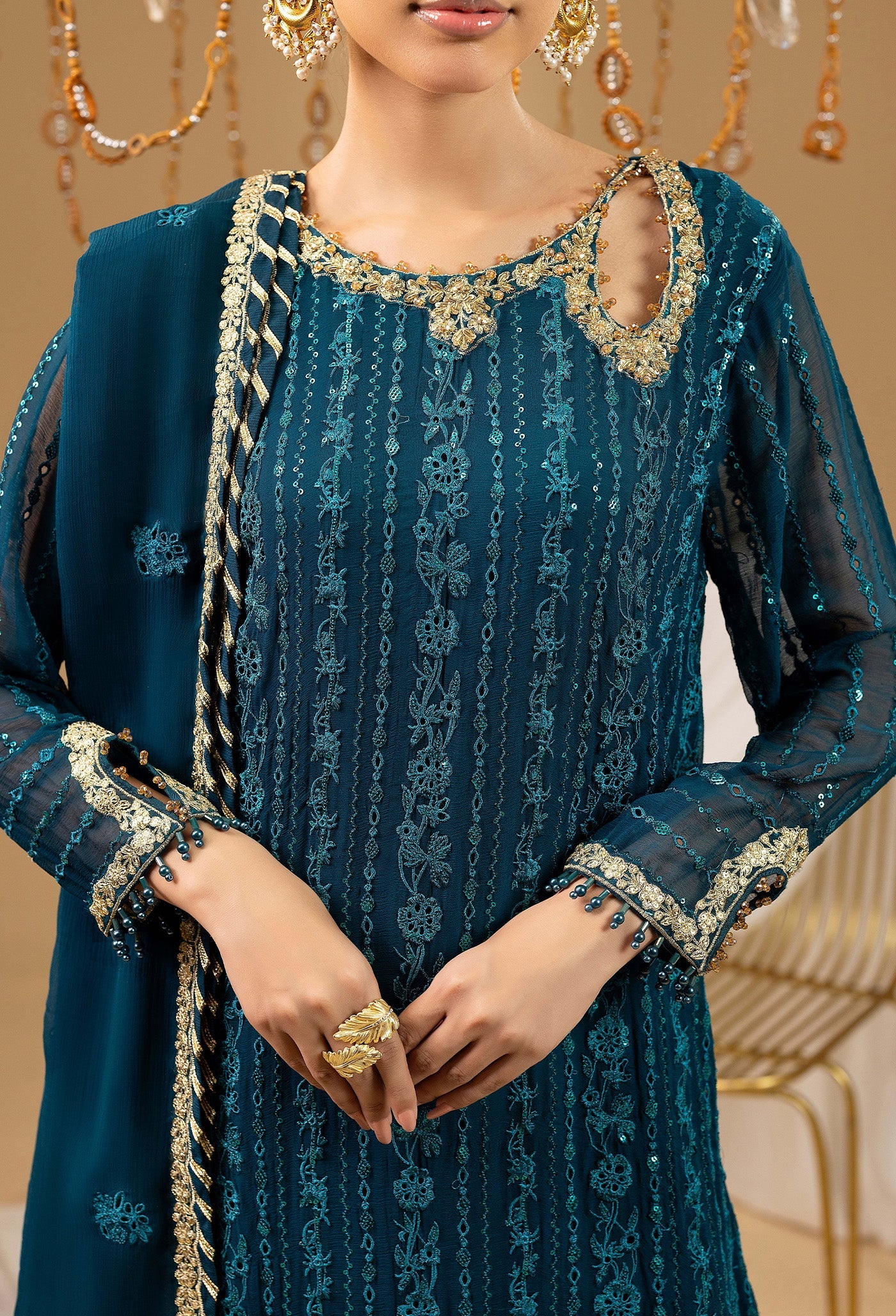 Adan Libas Chiffon 7588 Chiffon 2025 - Image 2
