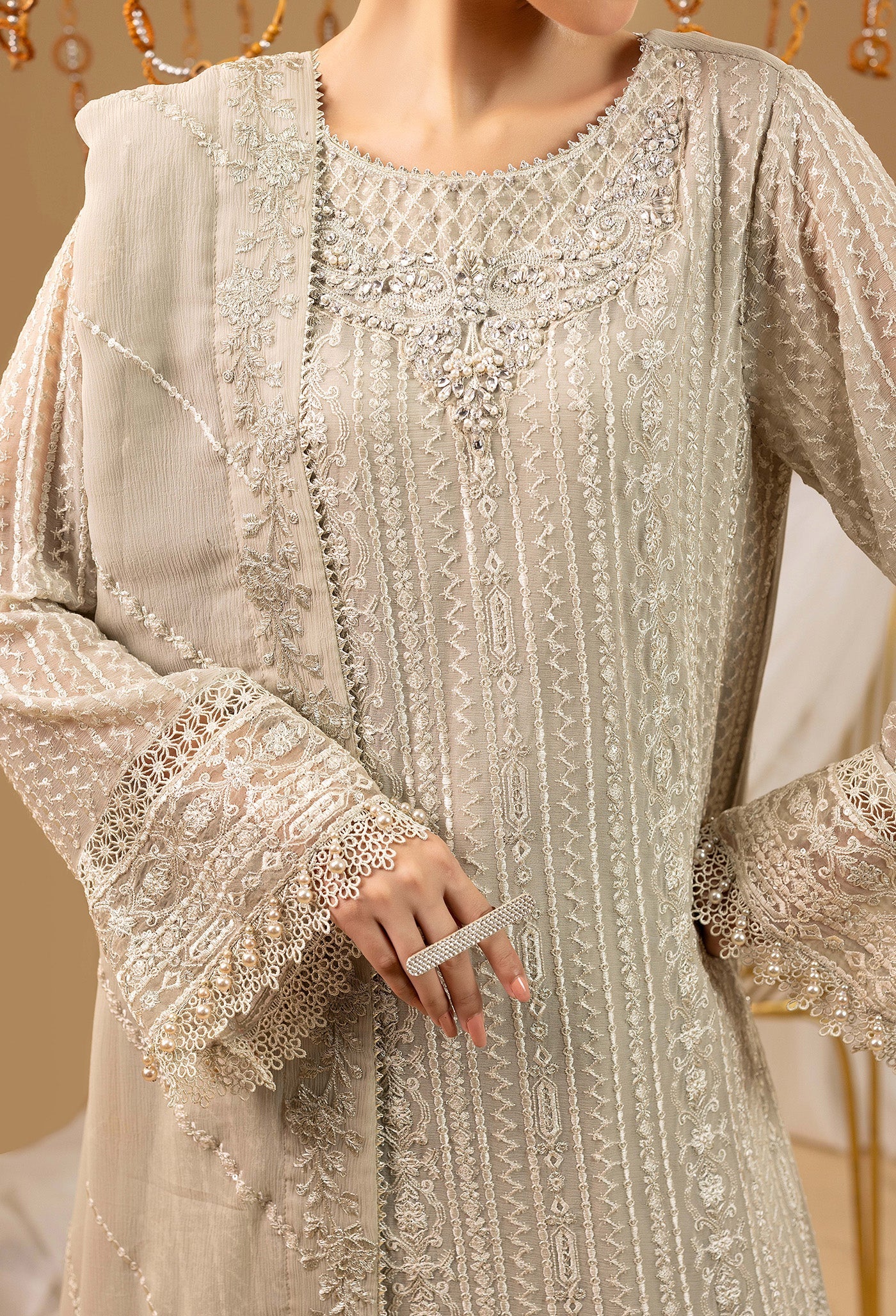 Adan Libas Chiffon 7589 Chiffon 2025 - Image 2