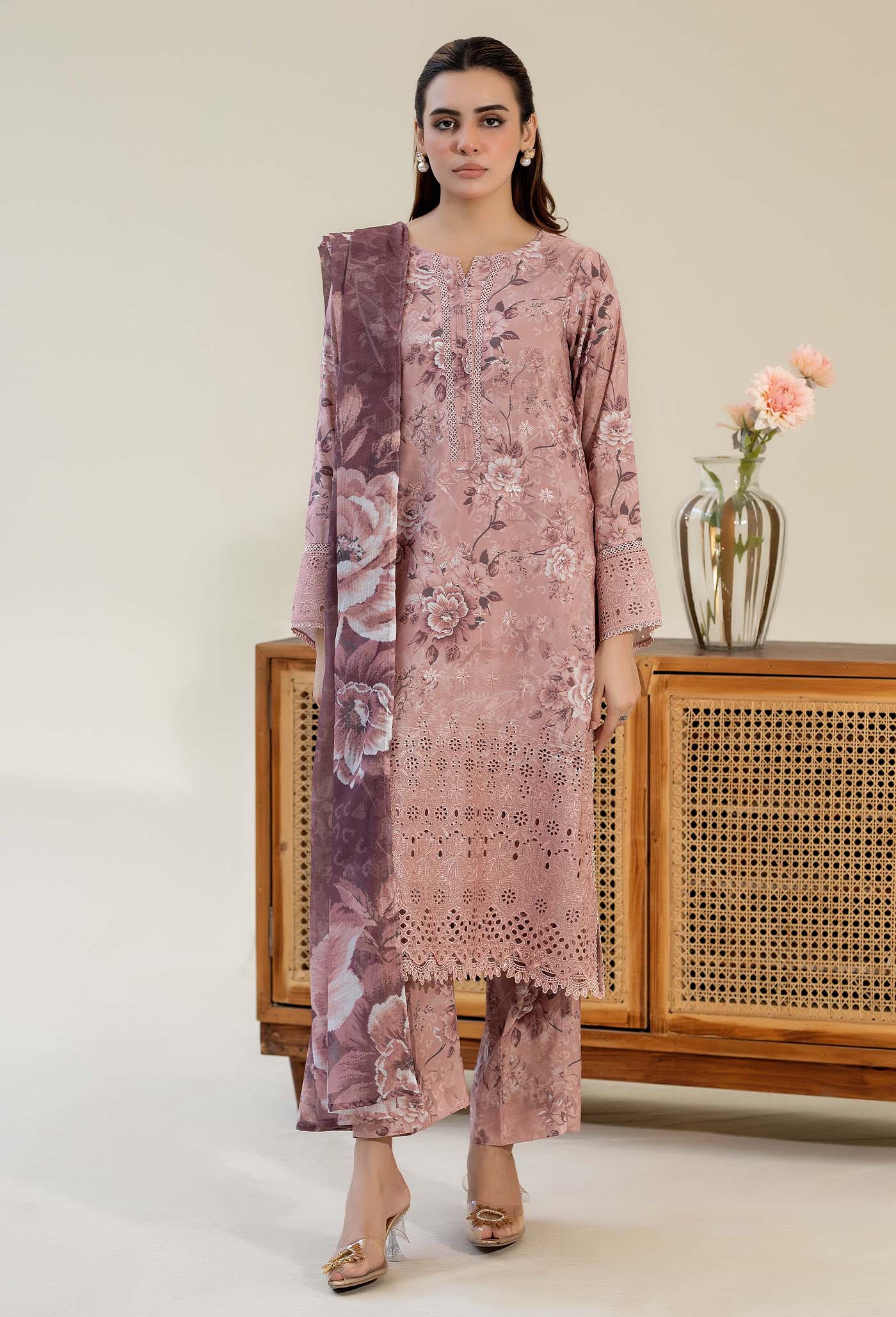 Adan Libas  Chikankari Satin 09 Chikankaari Collection 2025