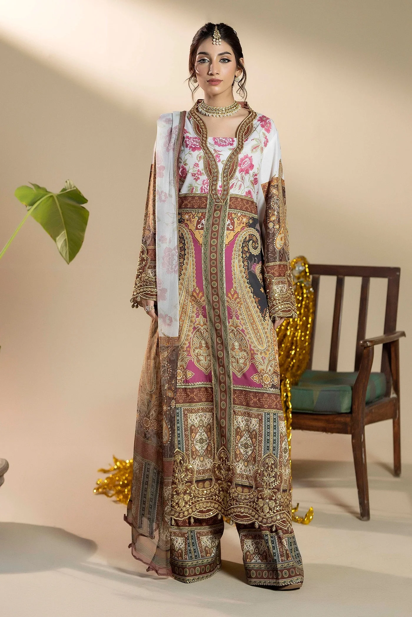 Adan Libas Crepe Silk 1623 Silk Collection 2025