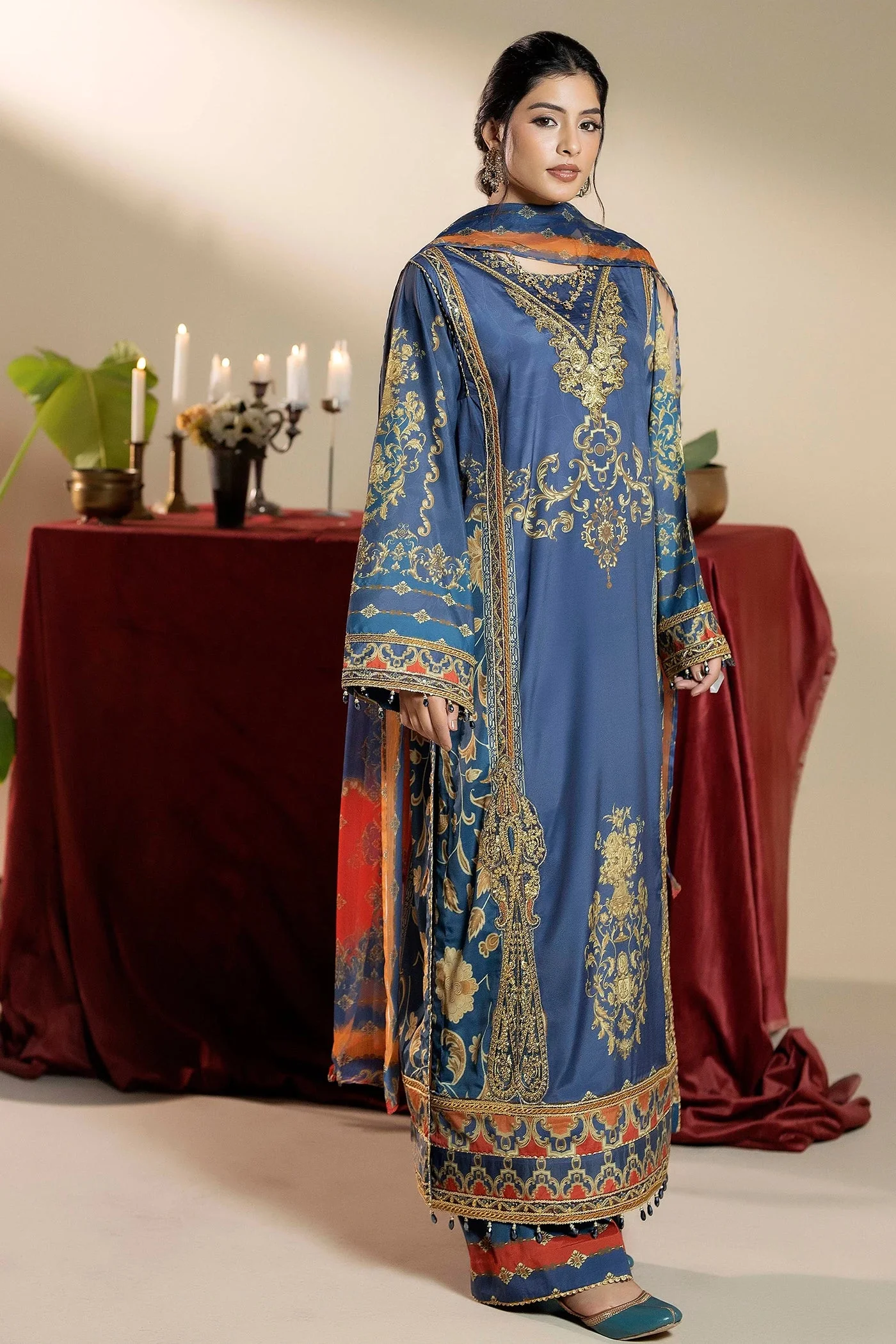 Adan Libas Crepe Silk 1624 Silk Collection 2025