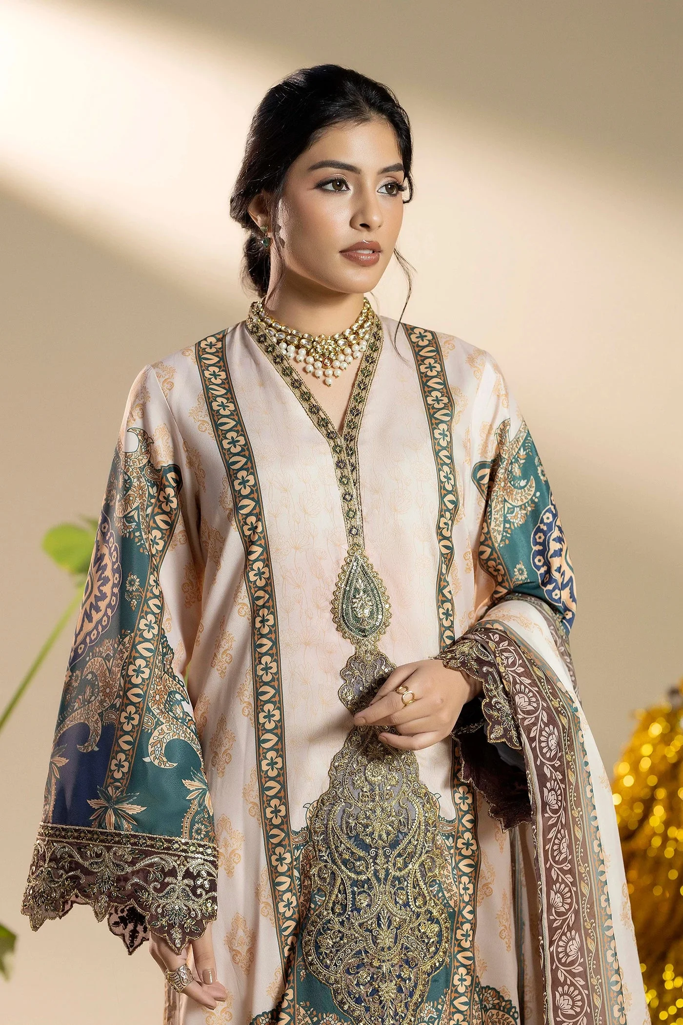 Adan Libas Crepe Silk 1626 Silk Collection 2025