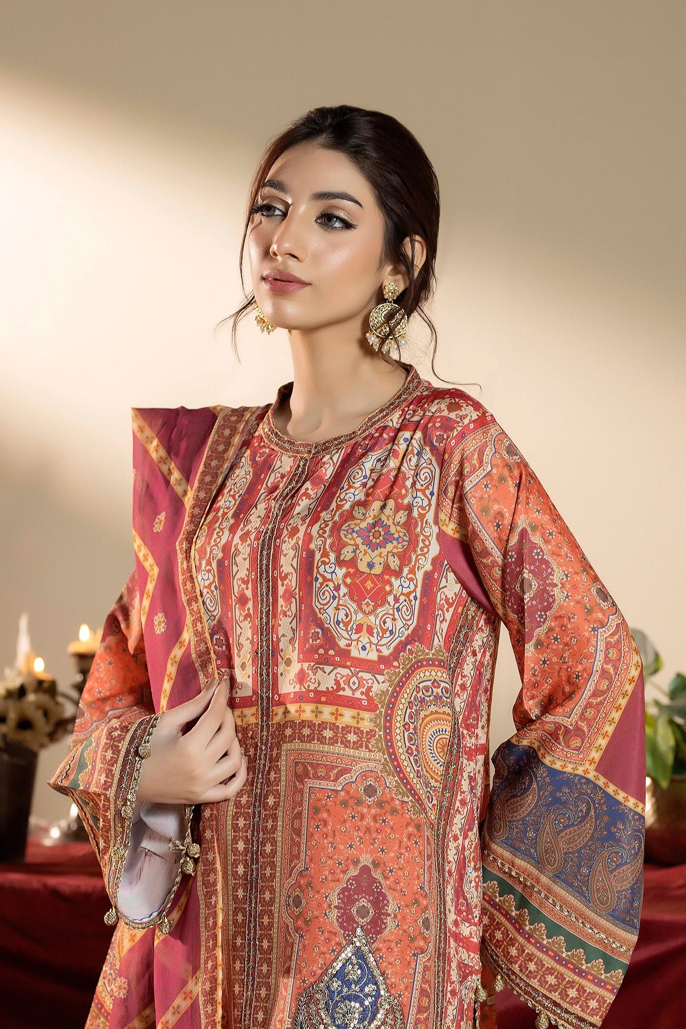 Adan Libas  Crepe Silk 1630 Silk Collection 2025 - Image 2