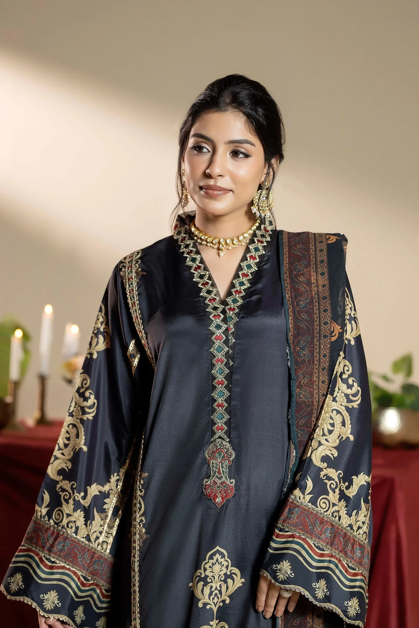 Adan Libas Crepe Silk 1631 Silk Collection 2025