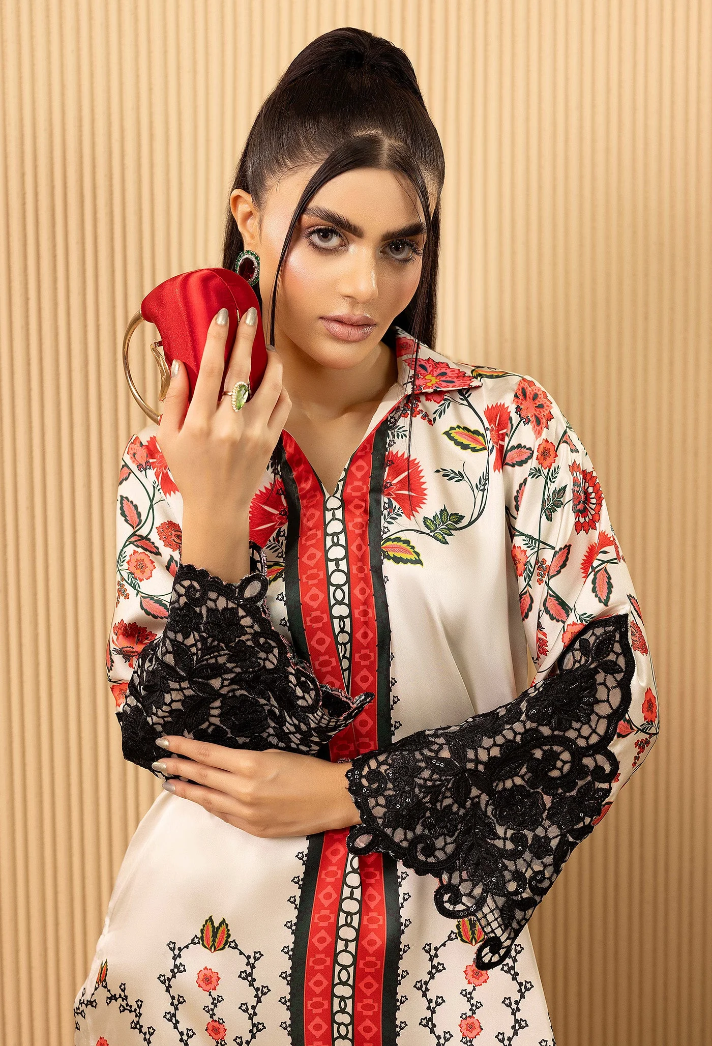 Adan Libas Emb Silk 7544 Silk Collection 2025 - Image 2
