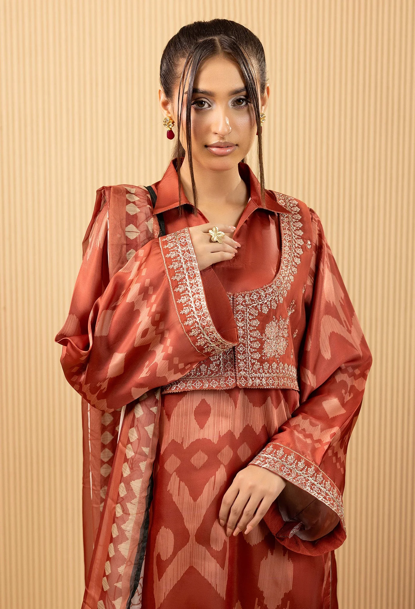 Adan Libas Emb Silk 7550 Silk Collection 2025 - Image 2