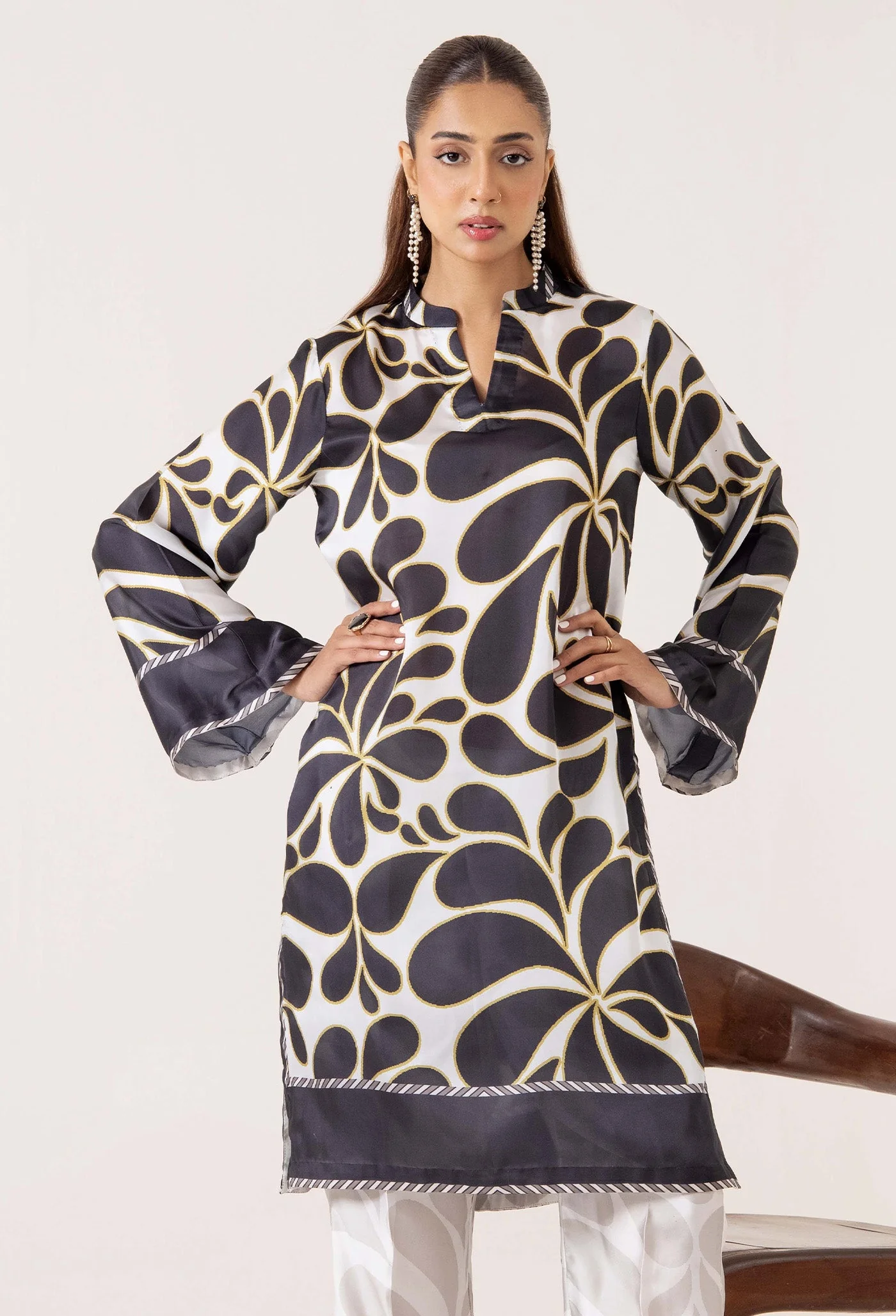 Adan Libas  Silk 7672 Silk Collection 2025 - Image 2