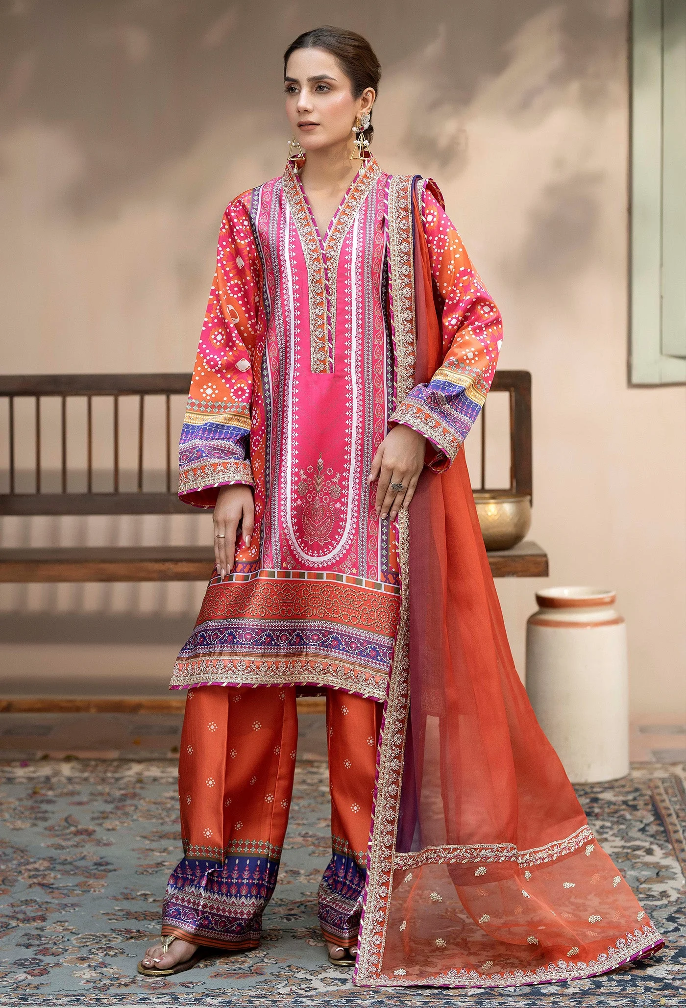 Adan Libas Silk Print 02 Silk Collection 2025