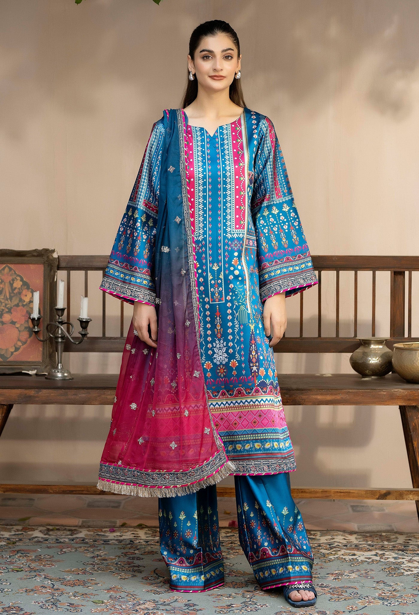 Adan Libas Silk Print 03 Silk Collection 2025