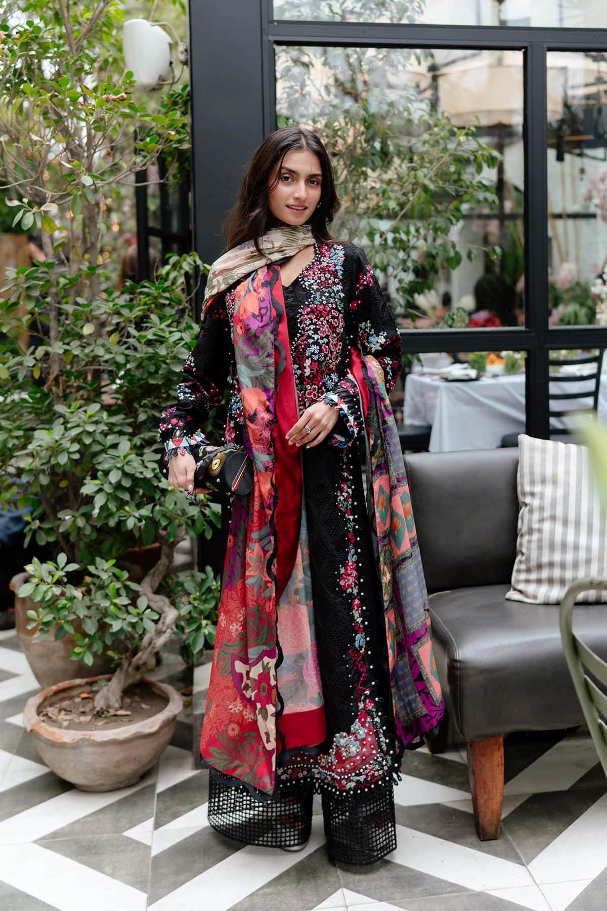 Afrozeh Elva Lawn Collection 2025