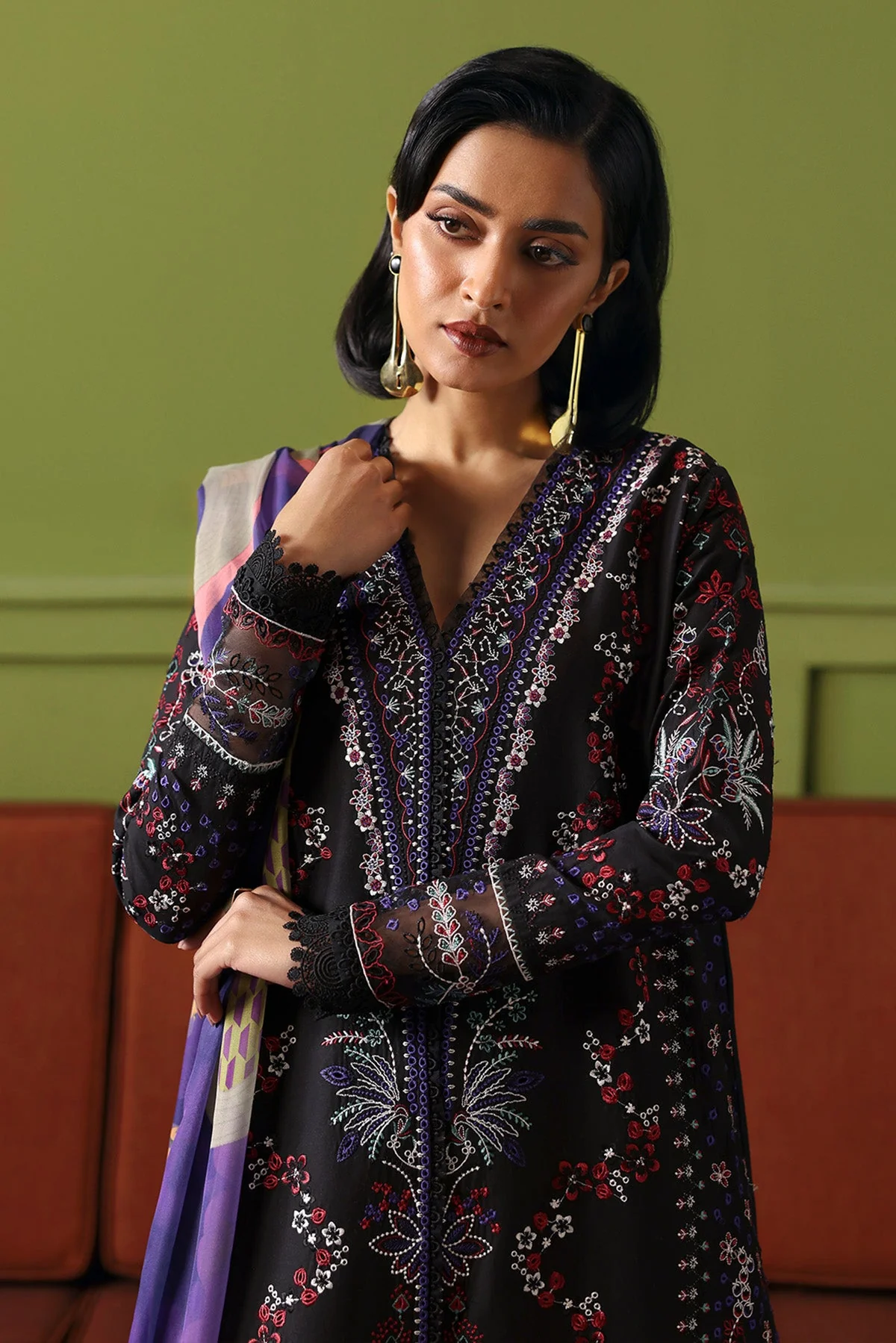 Afrozeh Etherea Rhythm Luxury Pret 2025 - Image 2
