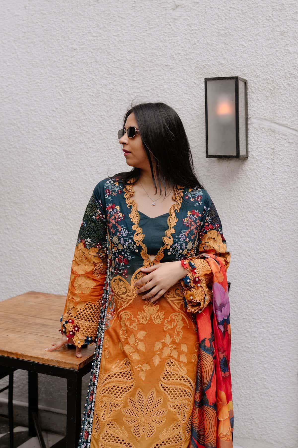 Afrozeh Halcy Lawn Collection 2025 - Image 2