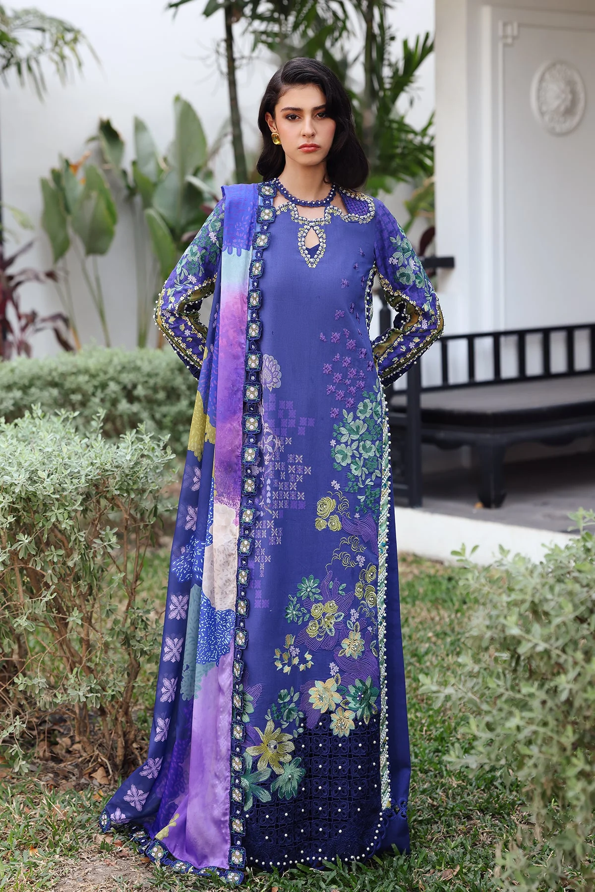 Afrozeh Lumora Lawn 2025