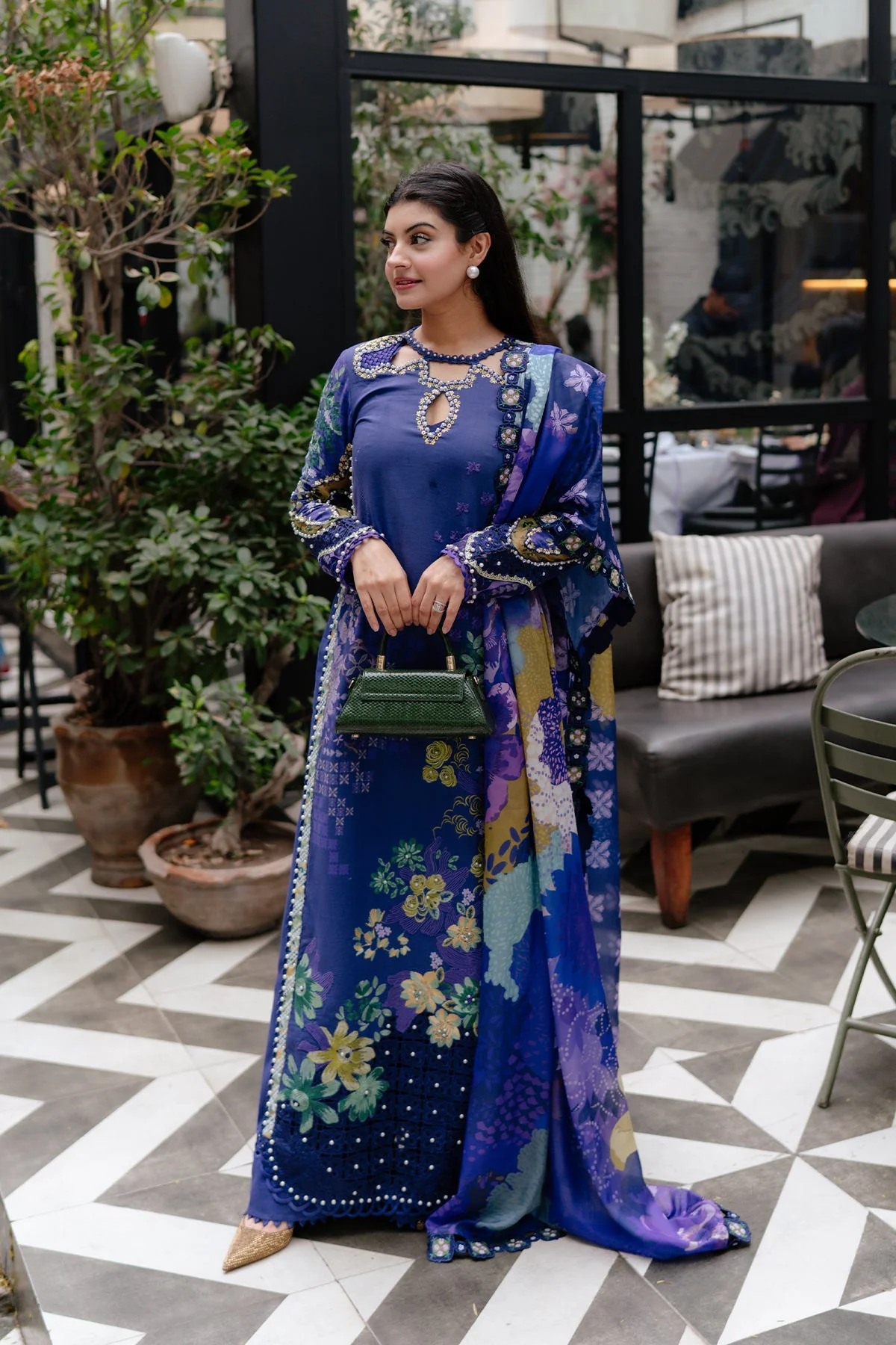 Afrozeh Lumora Lawn Collection 2025 - Image 2