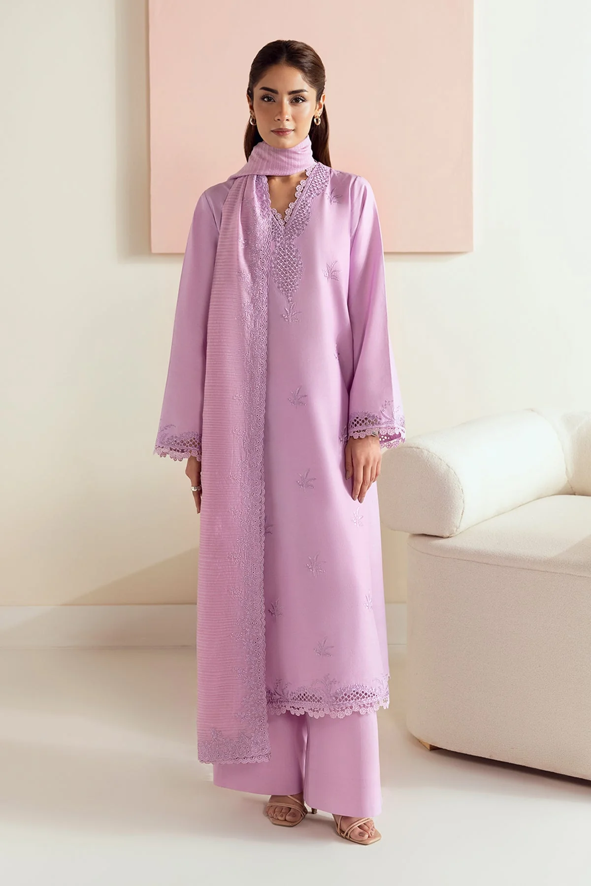 Afrozeh Rosé Berry Basic Pret 2025