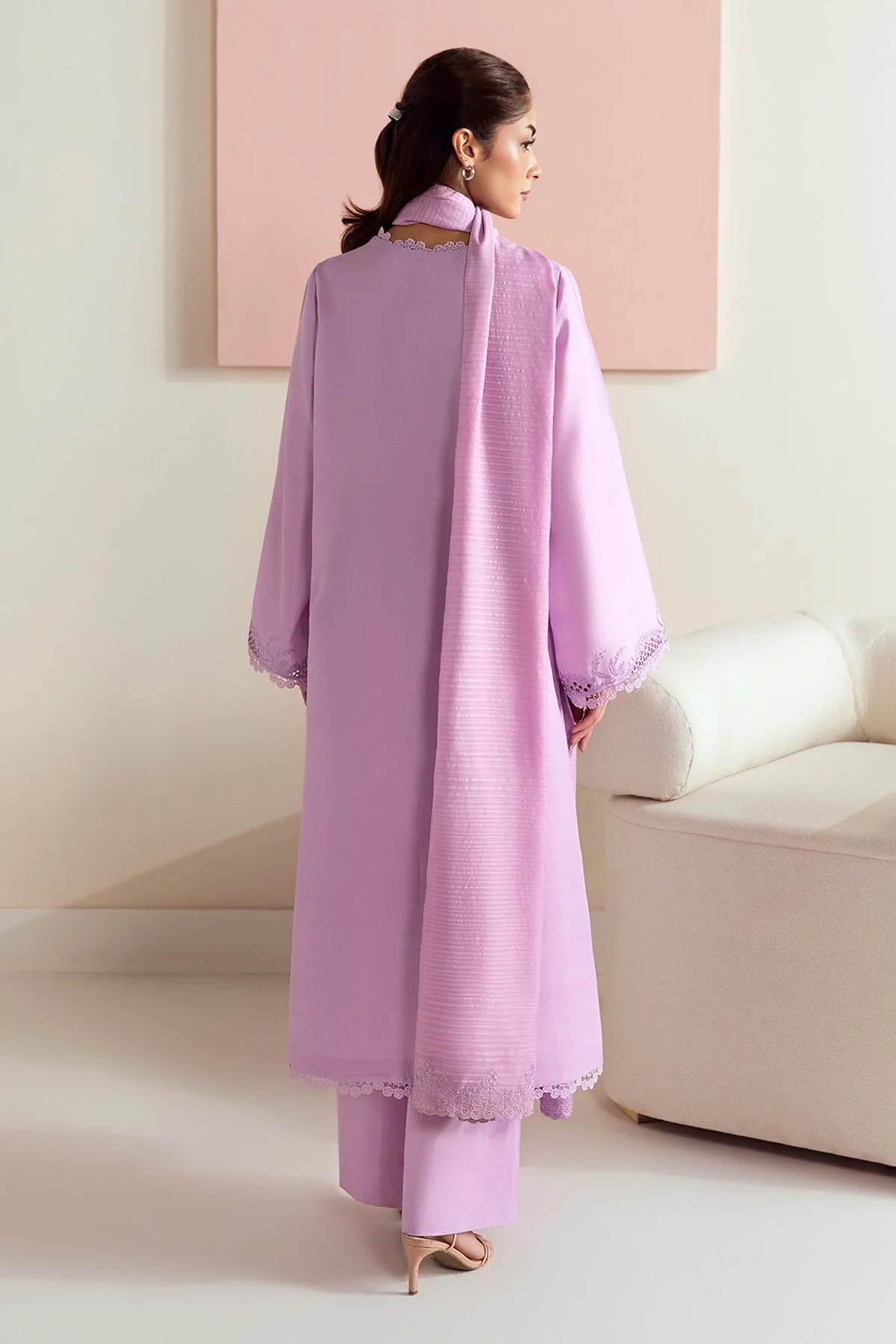 Afrozeh Rosé Berry Basic Pret 2025 - Image 2
