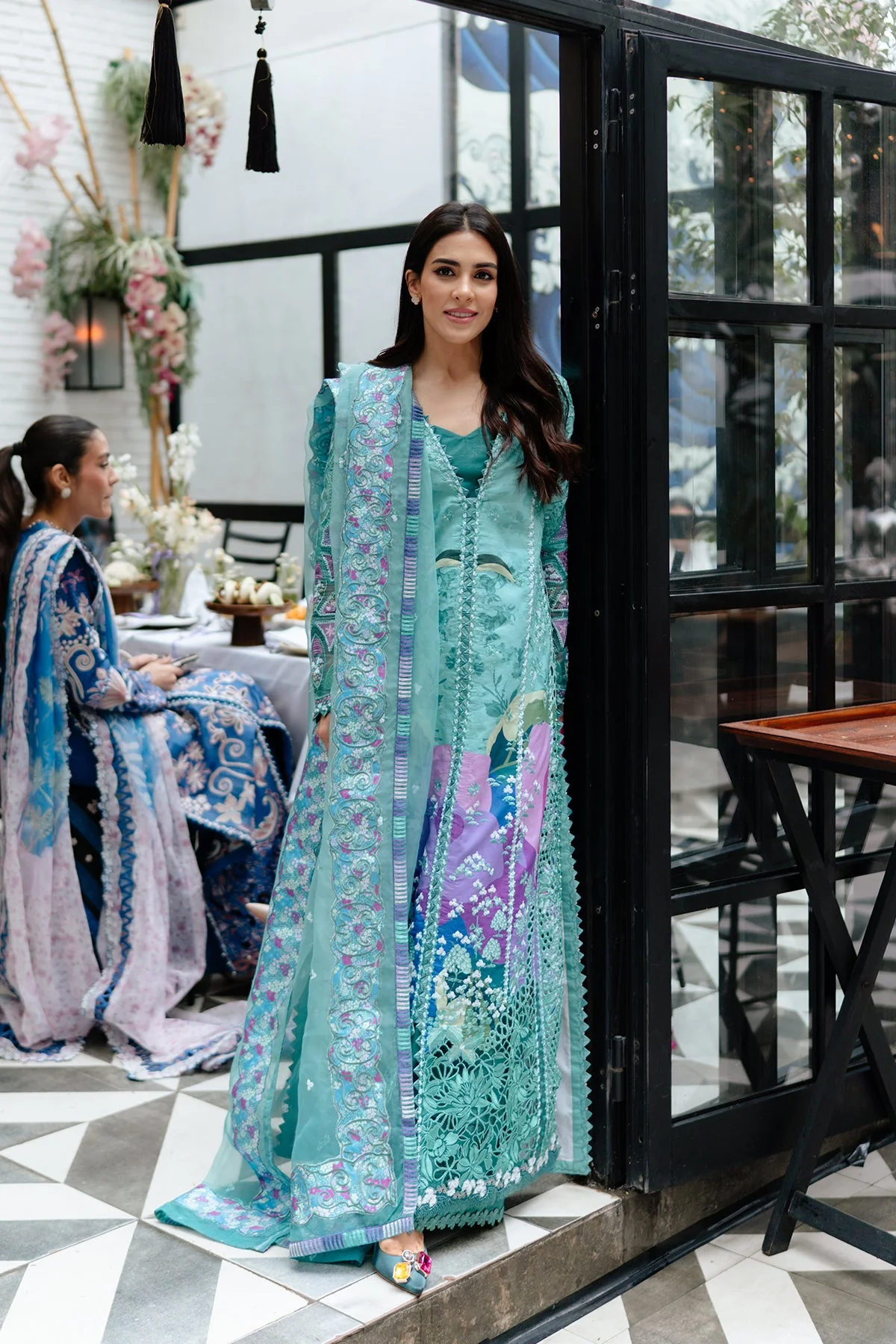 Afrozeh Sovana Lawn 2025 - Image 2