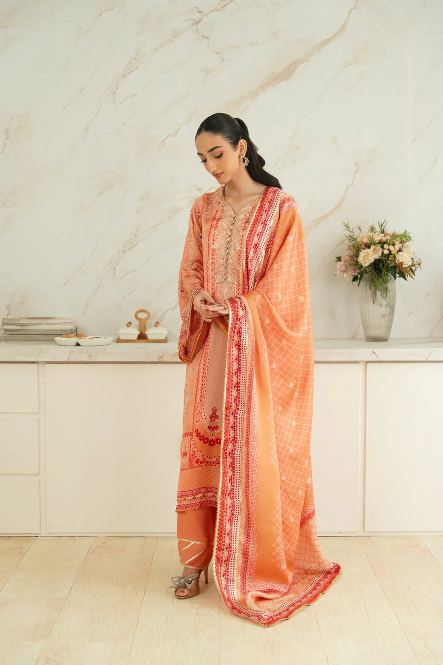 Agha Noor Azaa Silk Formal Silk Pret 2026