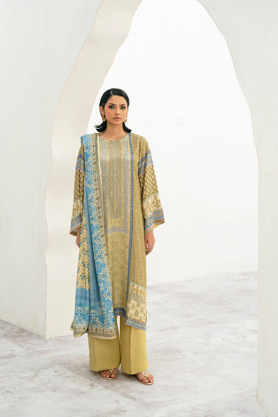Agha Noor Elisa Formal Silk Pret 2026