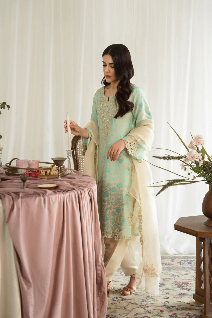 Agha Noor Fae Formal Silk Pret 2026 - Image 2