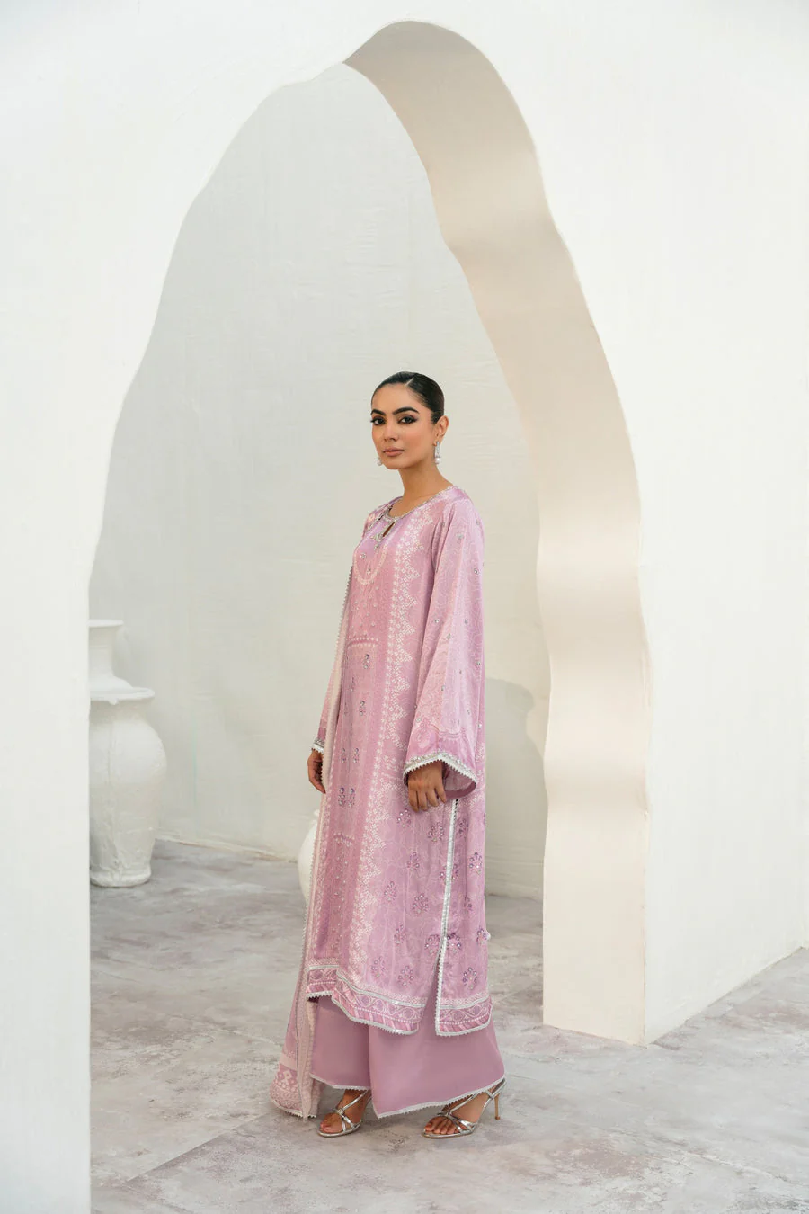 Agha Noor Marziah Formal Silk Pret 2026