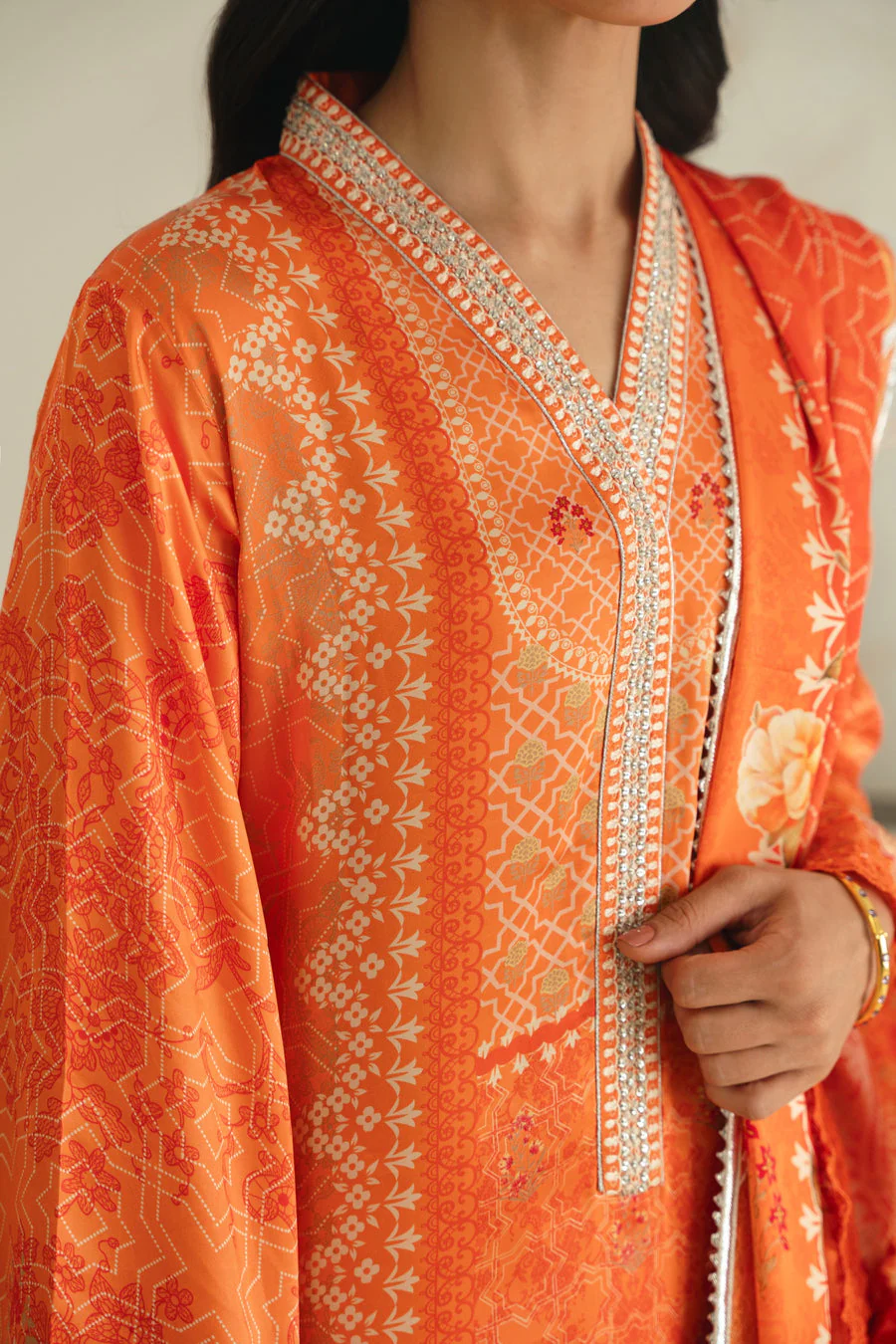 Agha Noor Sadeen Formal Silk Pret 2026 - Image 2