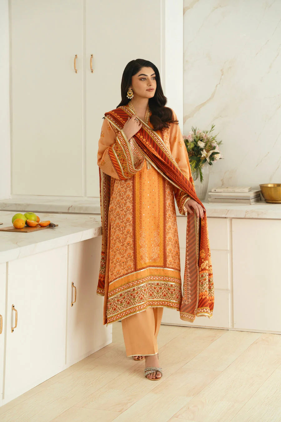 Agha Noor Sareefa Formal Silk Pret 2026 - Image 2