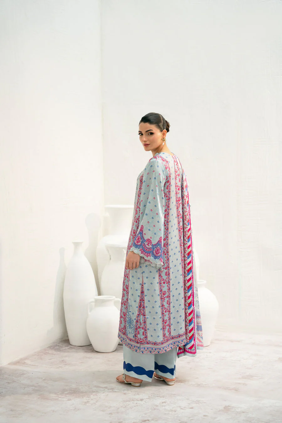 Agha Noor Shideh Formal Silk Pret 2026 - Image 2
