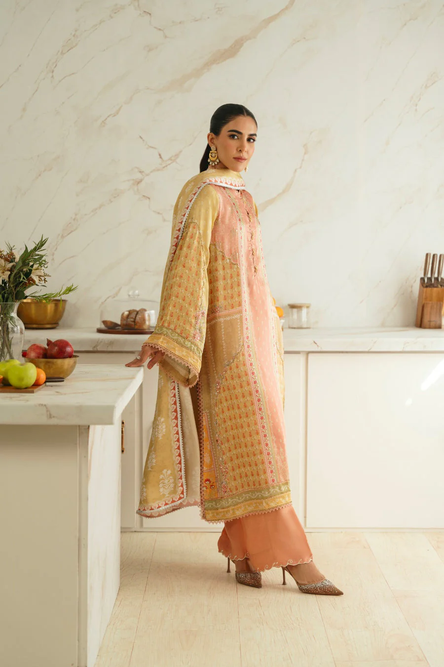Agha Noor Tuscany Sen Formal Silk Pret 2026 - Image 2