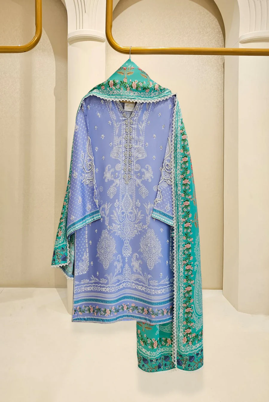 Agha Noor Willow Formal Silk Pret 2026