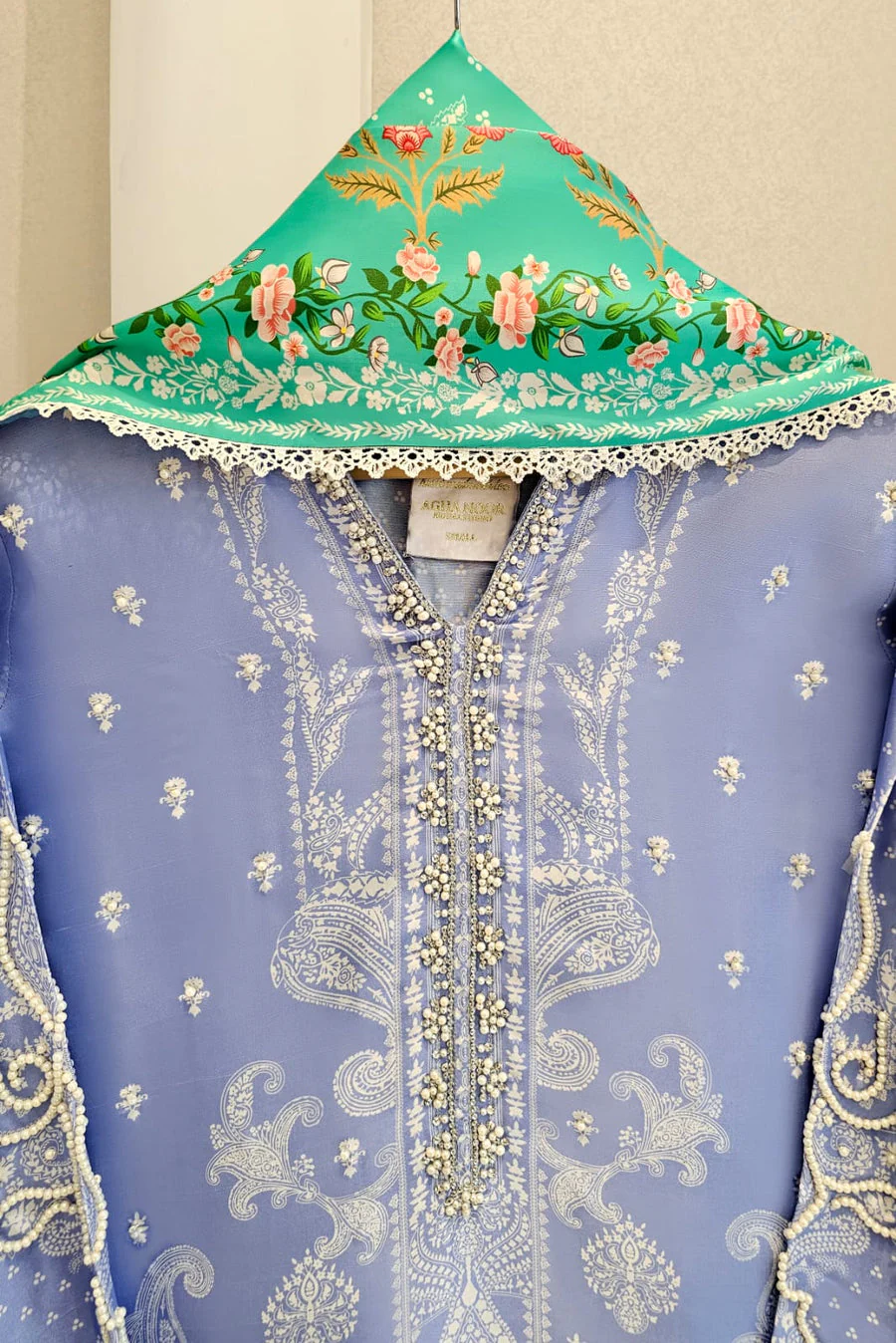 Agha Noor Willow Formal Silk Pret 2026 - Image 2
