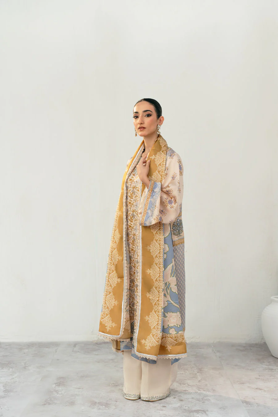 Agha Noor Ziba Formal Silk Pret 2026 - Image 2
