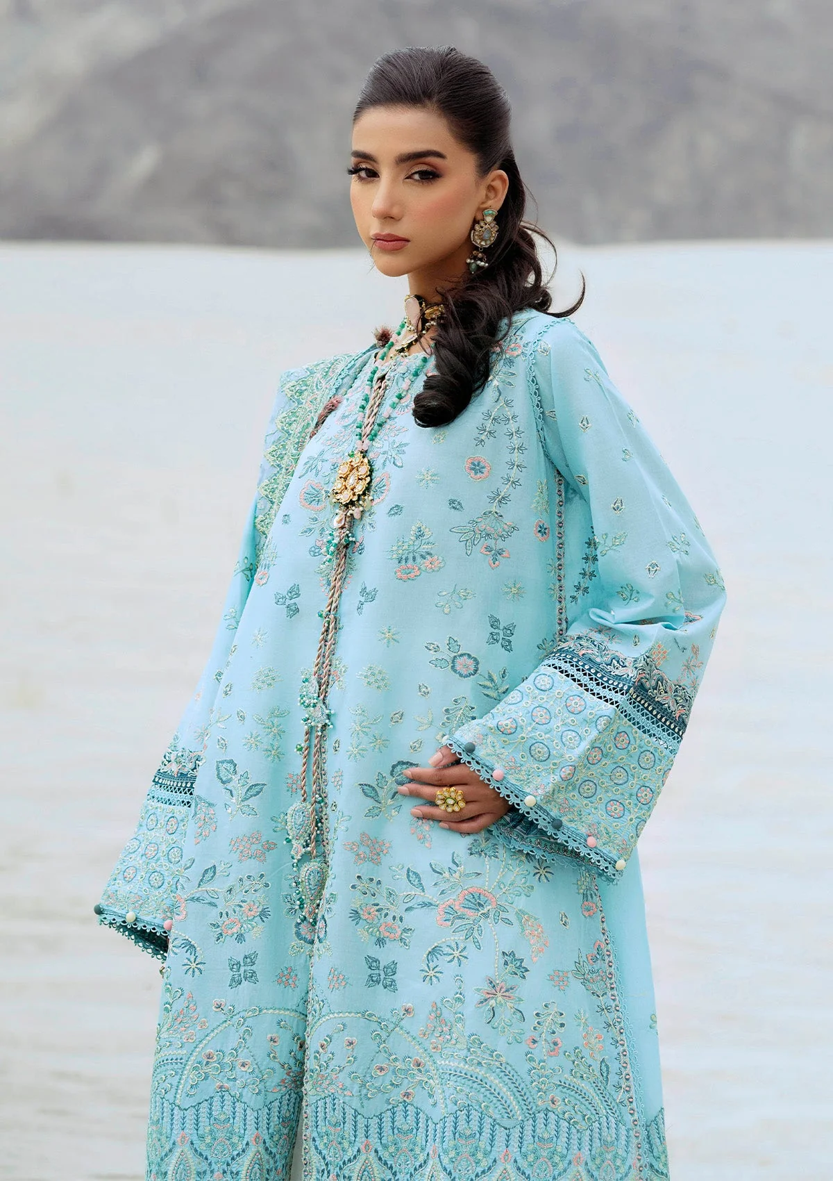AIK Atelier Raqs Look 03 Lawn Vol 1 2025 - Image 2