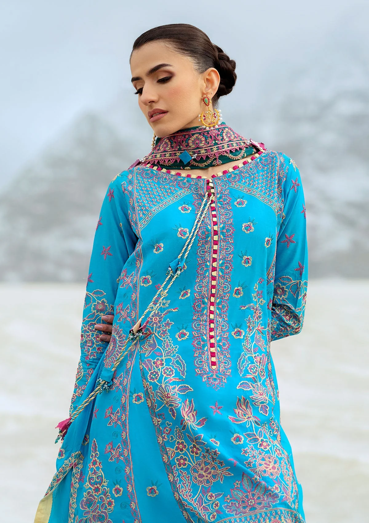 AIK Atelier Raqs Look 05 Lawn Vol 1 2025 - Image 2
