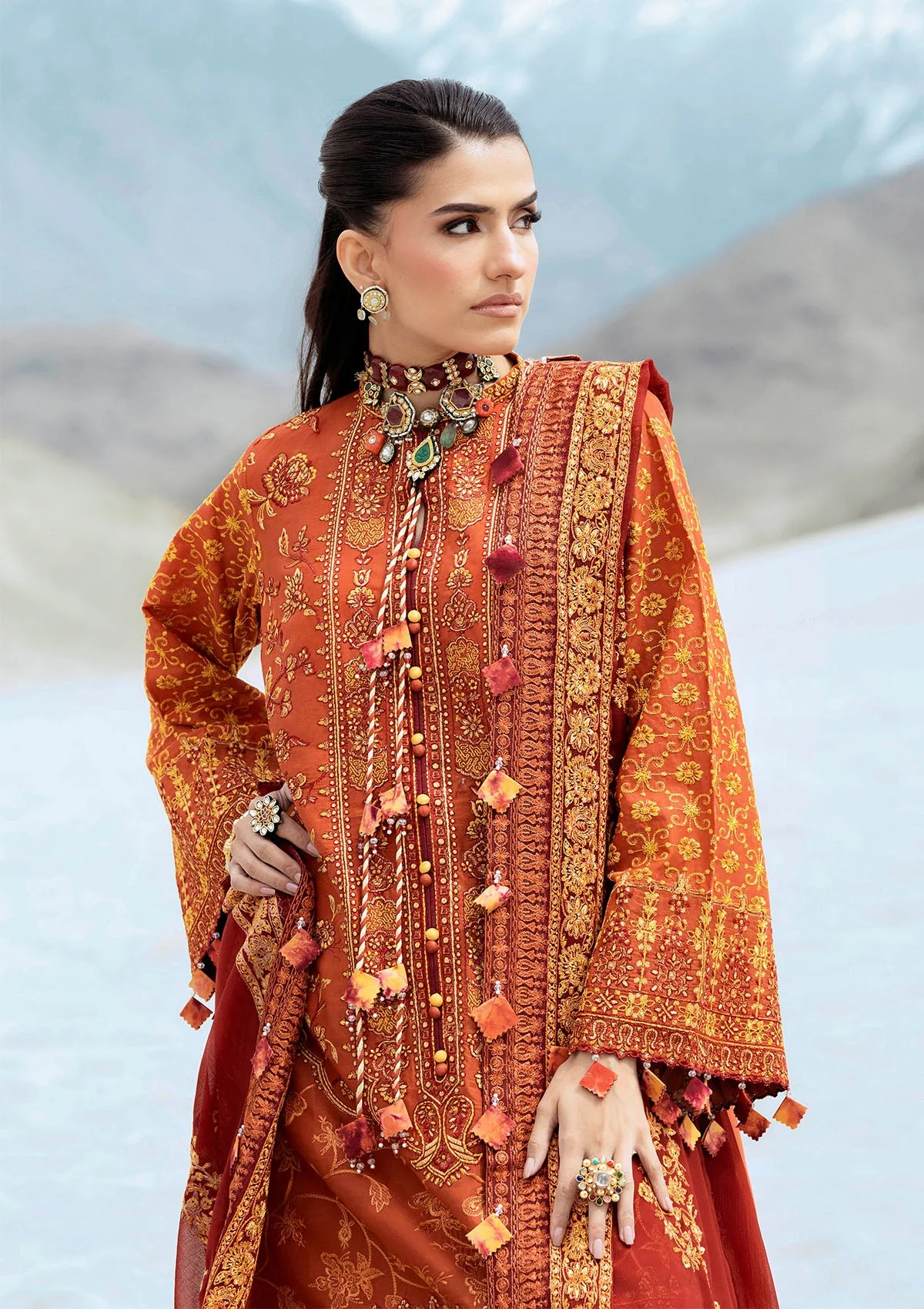 AIK Atelier Raqs Look 07 Lawn Vol 1 2025 - Image 2
