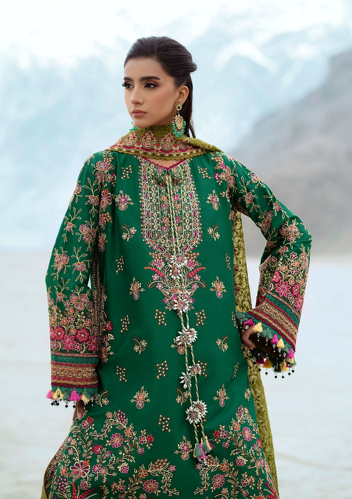 AIK Atelier Raqs Look 10 Lawn Vol 1 2025 - Image 2