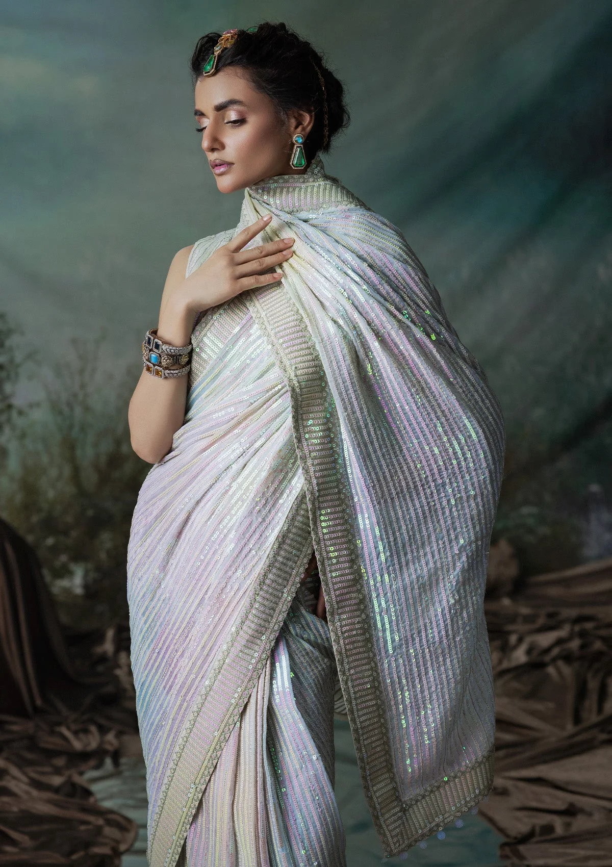 AIK Atelier Sari Edit Vol-1 Look 01 Sari Edition 2025 - Image 2