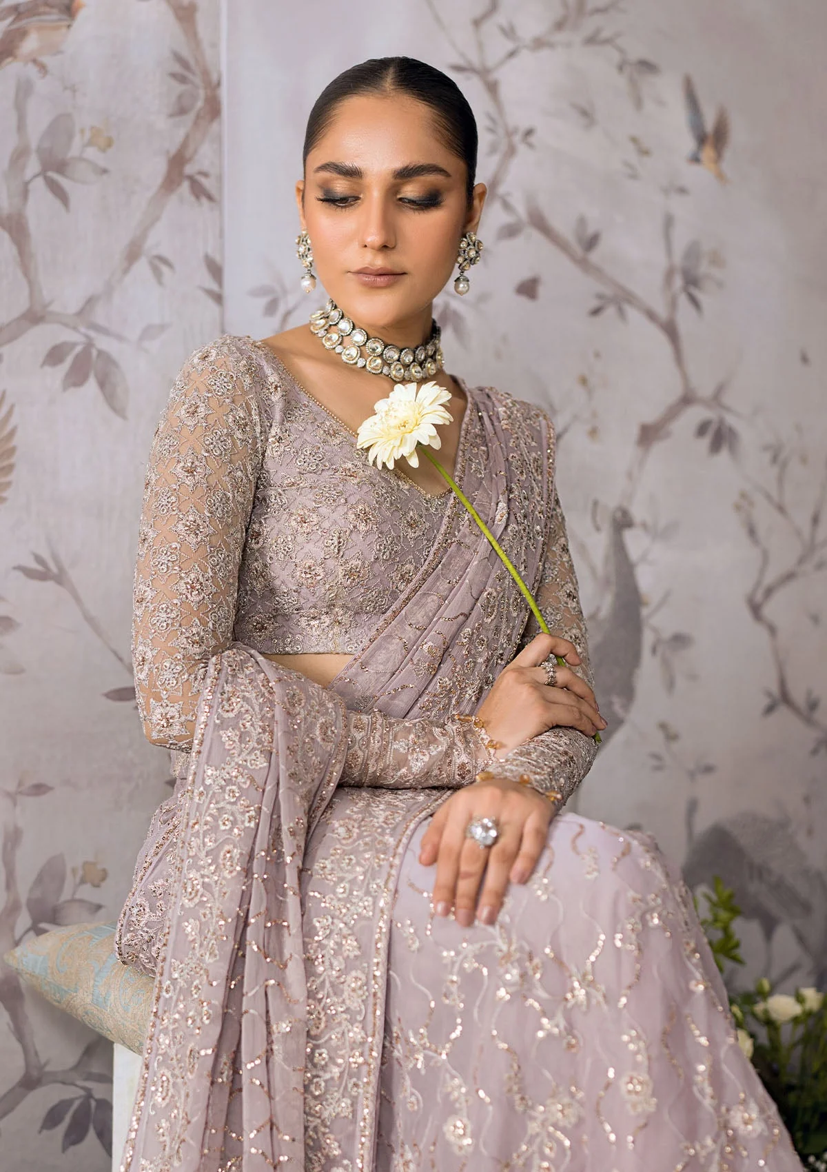 AIK Atelier Sari Edit Vol-1 Look 06 Sari Edition 2025 - Image 2