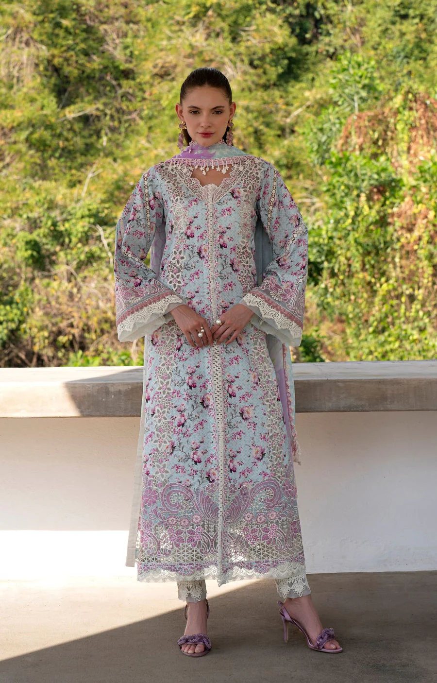 AJR Couture Charlotte Printkari Lawn 2025
