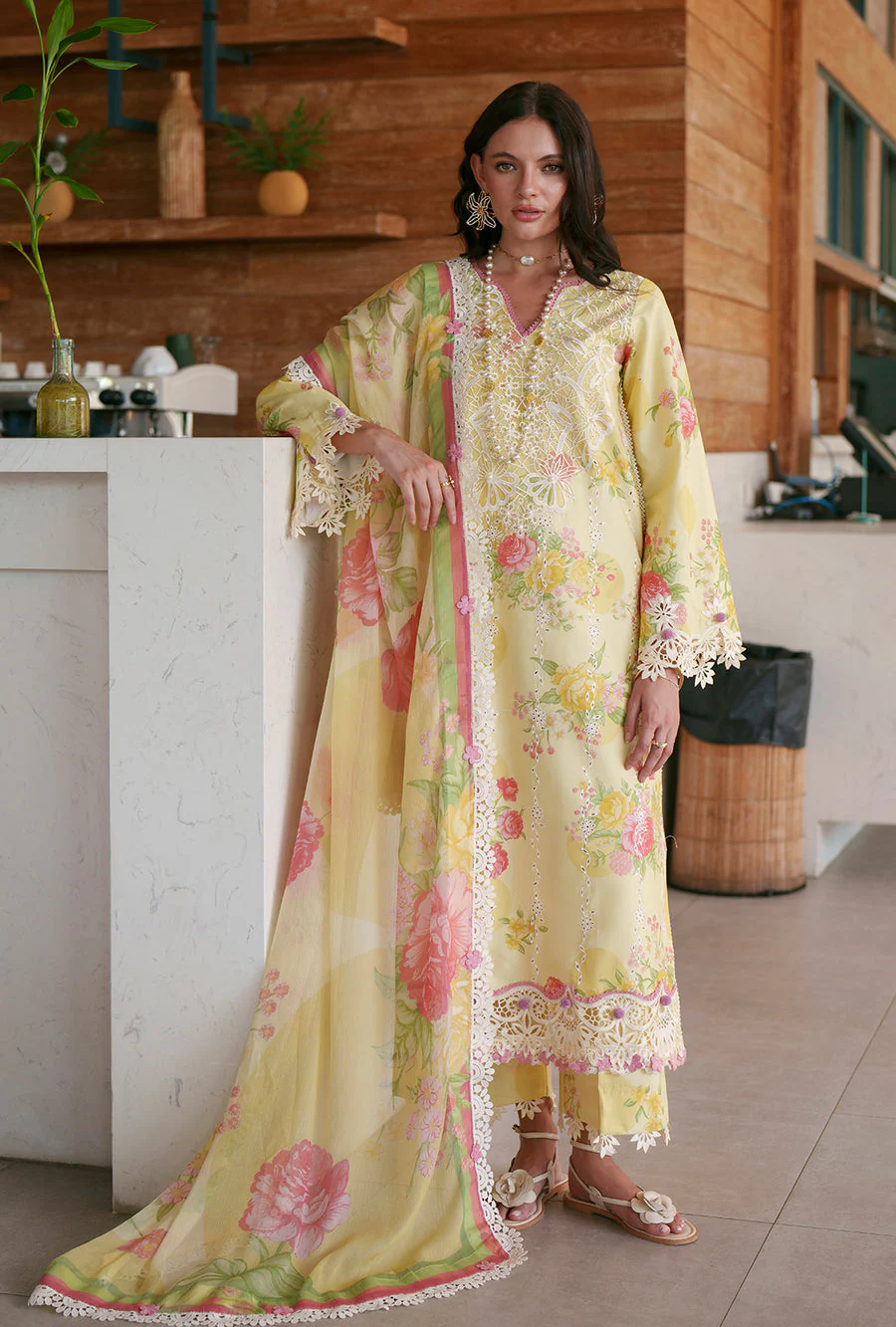 AJR Couture Feya Printed Chikankari 2026