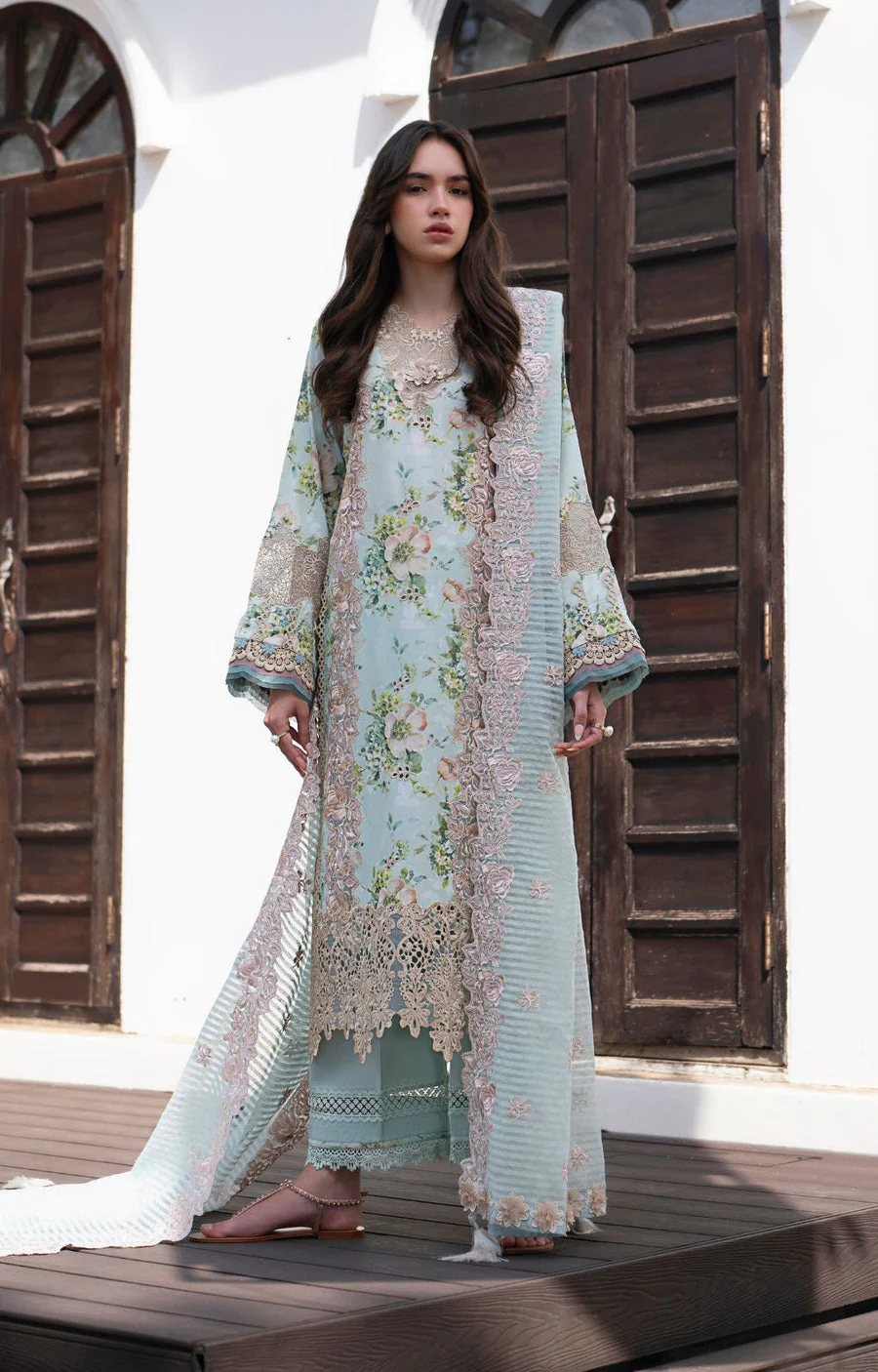 AJR Couture Myrtle Printkari Lawn 2025