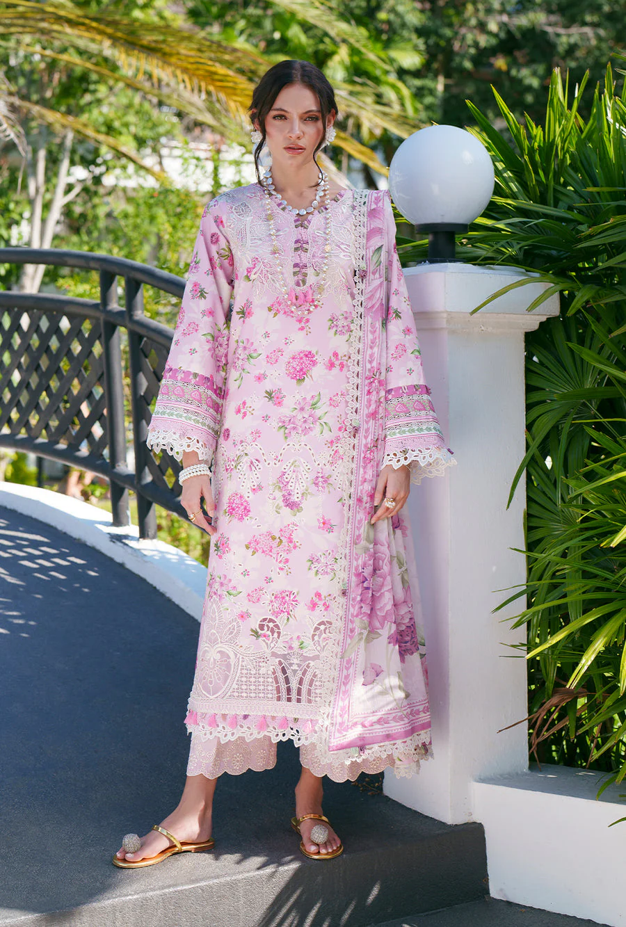 AJR Couture Rumi Printed Chikankari 2026