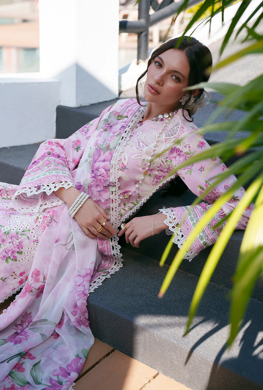 AJR Couture Rumi Printed Chikankari 2026 - Image 2